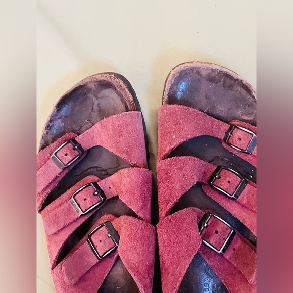 🌺Birkenstock Birks Betula Florida Style Suede Slip-Ons Slides Sandals Shoes 38 - Picture 6 of 11
